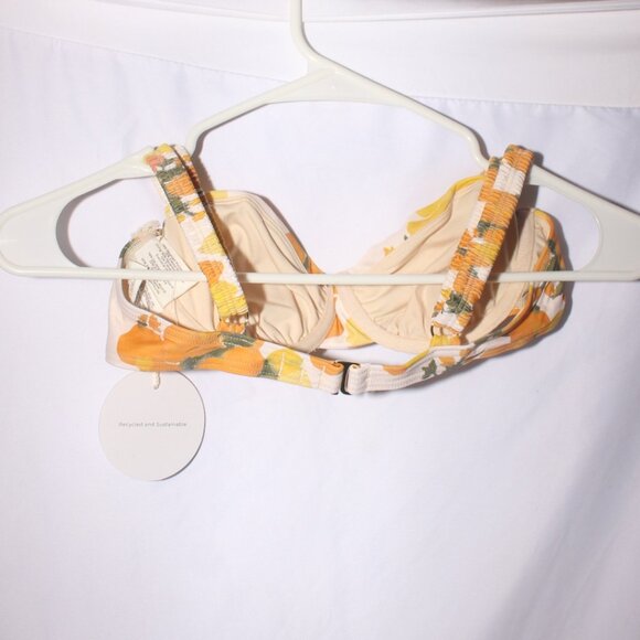 NWT Peony Holiday Bikini Top Size S - Picture 14 of 16